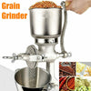 500g Grain Grinder Hand Mill with Large Hopper for Barley Wheat Coffee Feed