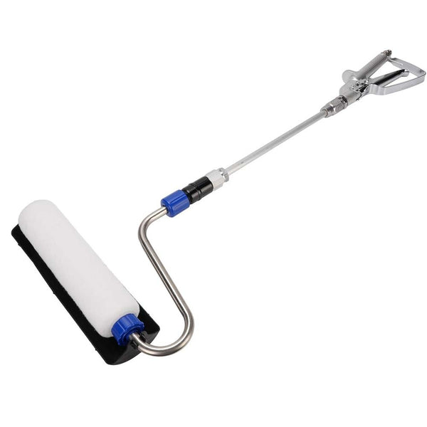 Airless Paint Roller Airbrush Tool Brush Extension Pole Painting Kit for Walls