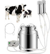 14L Electric Cattle Cow Milker Pulse Vacuum Pump Farm Milking Machine