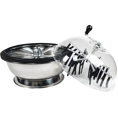 Automatic Bud Leaf Bowl Trimmer 16/24' Electric Twisted Spin Cut Stainless Steel