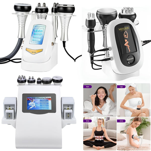 40K/80K Ultrasonic Cavitation Machine RF Radio Frequency Fat Body Beauty Device