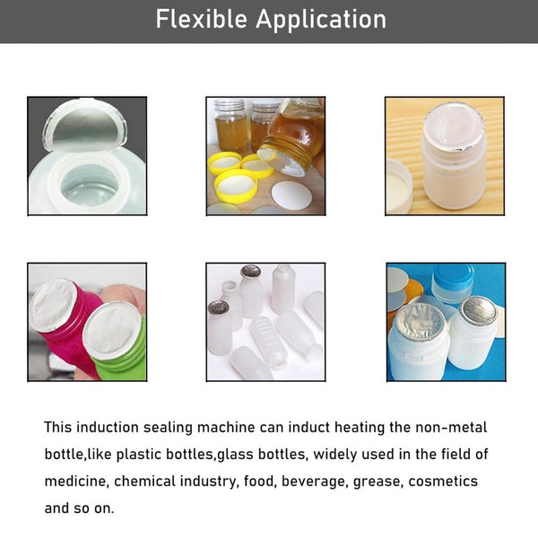 20-70MM Induction Sealer Electromagnetic Bottle Cap Sealer Heat Sealing Machine