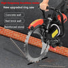 29cm Concrete Cutting Ring Saw HF Concrete Cut Off w/2 Blades&Water Pump 3000RPM