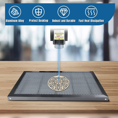 Laser Cutting Honeycomb Working Table Panel Laser Bed 15.75 x 23.62 x 0.86 inch