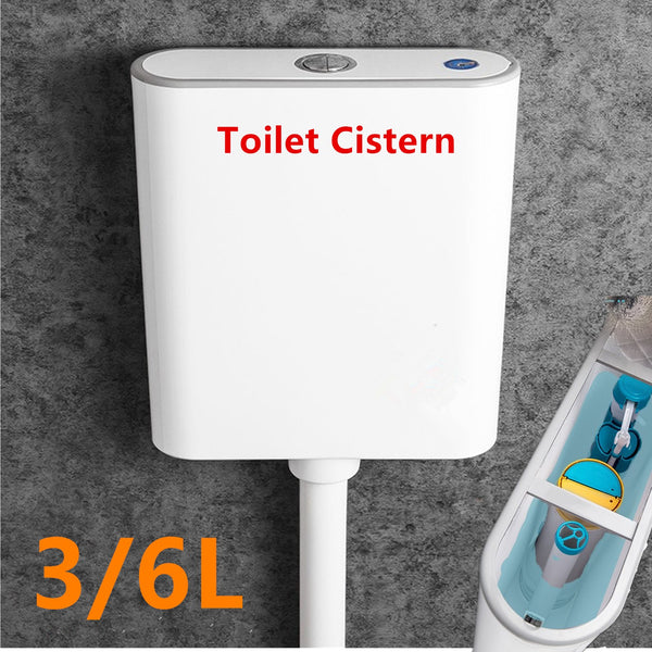3/6L Toilet Cistern Flush Tank W/ Installation Kit Universal WELS Toilet Access