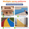 Portable Cordless Paint Spraying Gun Handheld Paint Sprayer for 360° Full Paint