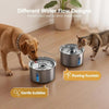 3.2L Pet Stainless Steel Water Fountain Dog Cat Drinking Dispenser Filter Feeder