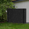 Firewood Rack with Cover Log Holder Firewood Heavy Duty Wood Storage Outdoor AU