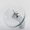 Basin Faucet Modern Round Waterfall Faucet Hot Cold Tall Bathroom Faucet WELS