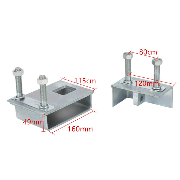 High Security Shipping Container Lock Box + Pad Lock Set 5 Keys Trailer Lock Box