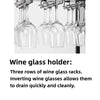 3-Tier Metal Wine Rack Wine Bottle Storage Shelf Display Cabinet for Home Bar AU