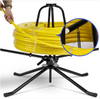 Foldable Wire Spinner Dispenser  Underfloor Heating Pipe Reel Rewinder With Bag