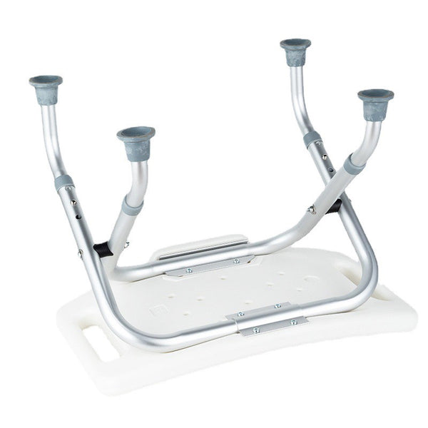 Foldable Shower Chair Height Adjustable Medical Bath Seat Bathroom Safety Assist