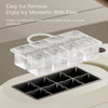 2-Power Mini Ice Maker 8 Cube Quick Ice Making Tool For RV Trip 21.6*9.3*12.8cm