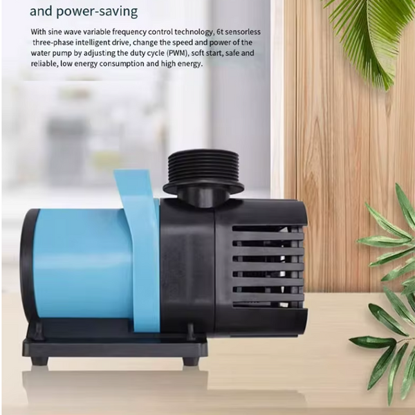 Adjustable Flow Rate 10 Grade-Speed Submersible Water Sump Pump Pond Fountain