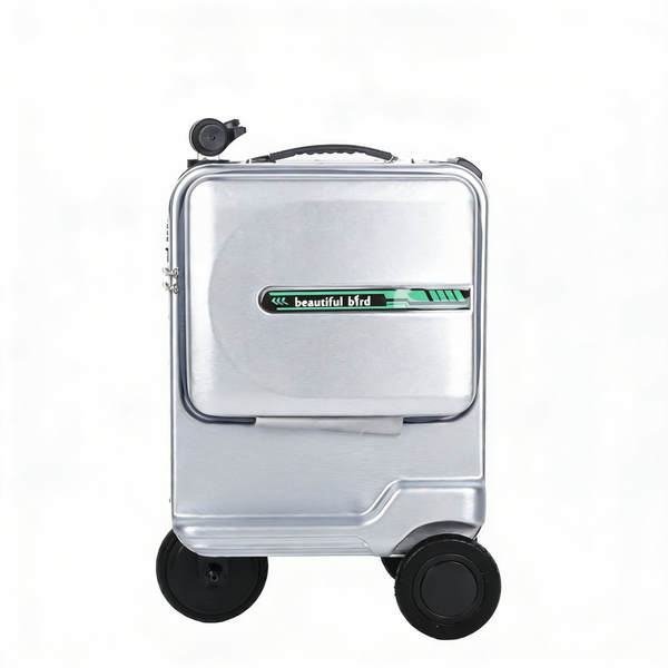 20" Smart Rideable Suitcase Electric Scooter Luggage Carry-On Travel Bag 110kg