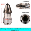 High Pressure Jetter Drain Nozzle 30/40 L/min Sewer Jetter Rotating Nozzle