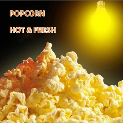 1400W Electric Popcorn Machine Theatre Commercial Popcorn Maker Popper Cooker