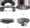 Cold Smoke Generator for BBQ Grill Electric Pellet Smoker/food Meat Smokehouse