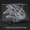Acrylic Display Case for Lego 75192 Millennium Falcon Collectibles Toy Showcase
