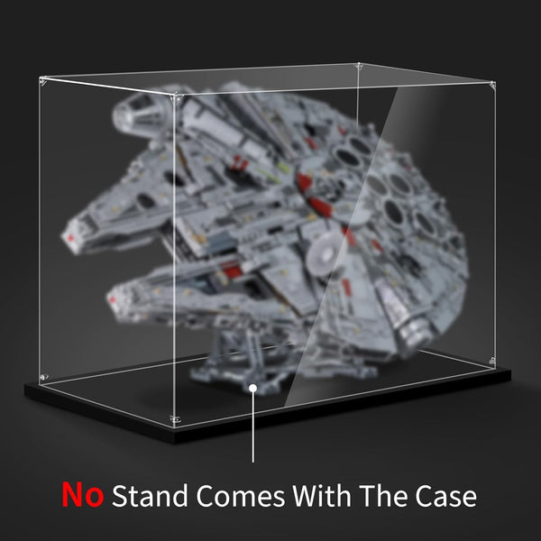 Acrylic Display Case for Lego 75192 Millennium Falcon Collectibles Toy Showcase