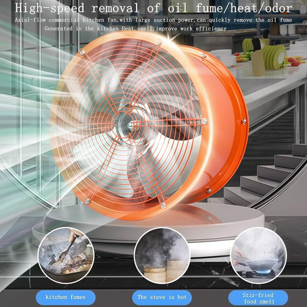 Explosion Proof Axial Flow Fan Silent Exhaust Fan Suction Blower Ventilation AU