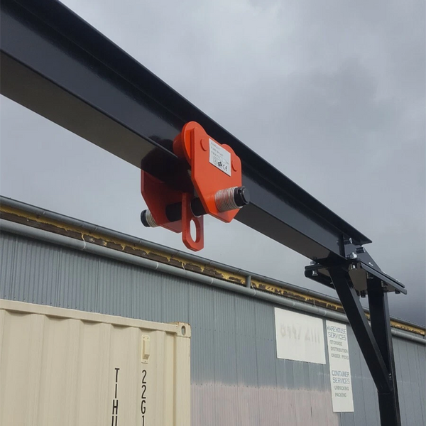 1T Crane Pull / Push Type I Bar Beam Track Girder Trolley Girder Trolley + Chain