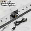 Electric Skewer Kabob Auto Rotating Rotisserie Grill Rack Adjustable Outdoor BBQ