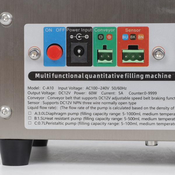 Quantitative Filling Machine Single-head 10-3000ml Diaphragm Pump Liquid Filler