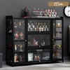 Nisorpa 3-5 Door Display Storage Cabinet for Lego Toy Cupboard Display cases AU