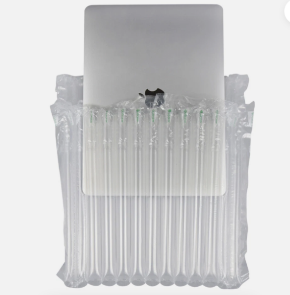 50 Pack 14-15'' Laptop Air Column Inflatable Packaging Protective Bags Hand Pump