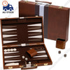18 inch Premium Backgammon Board Game Set Large Classic Board Game Case Gifts