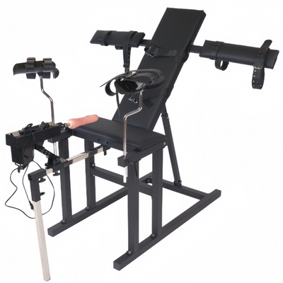 Bondage Training Chair Sex Machine Toy Sex Furniture Steel Frame Restraint Tool