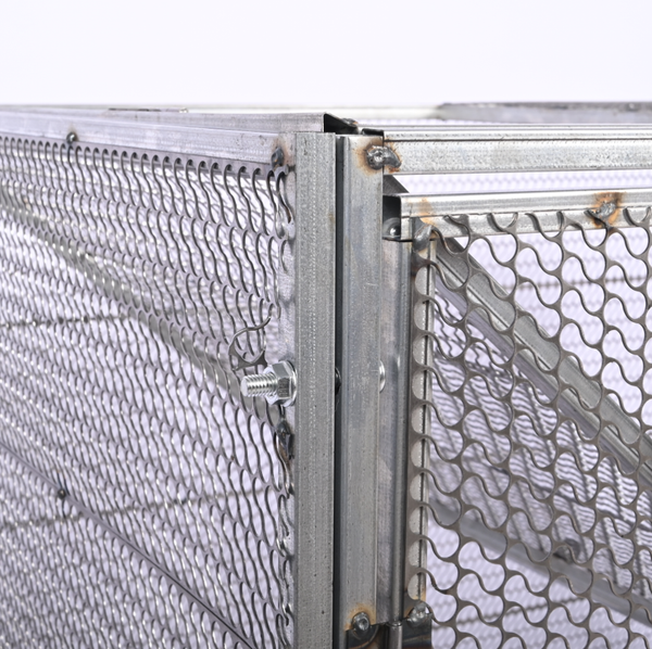 Poultry Cage Chicken Coop With Trough For Farming Breeding And Poultry Raising