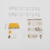 Clothing Store Fitting Room 3 Curtains Privacy Changing Room 200*100*200cm AU