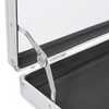 Trading Card Display Case Box Aluminum Glass Clear Locking Coin/Jewelry Storage
