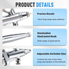 Airbrush Kit Air Brush Painting Set Double Action Trigger Airbrush Painting Gun
