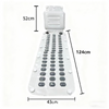 Portable Spa Bubble Bath Massager Waterproof  Spa Mat For Relaxation Xmas Gifts
