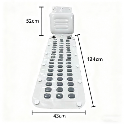 Portable Spa Bubble Bath Massager WaterproofSpa Mat For Relaxation Xmas Gifts