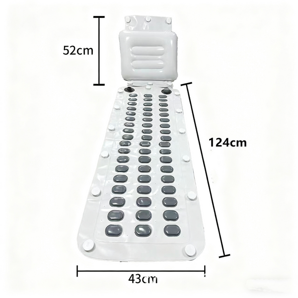 Portable Spa Bubble Bath Massager Waterproof  Spa Mat For Relaxation Xmas Gifts