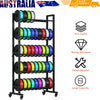 3D Printer Filament Storage Rack Spool Holder 5-Tier Rolling Storage Shelves
