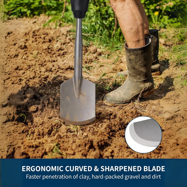 SDS-Max Shank Alloy Steel Clay Spade Digging Shovel Bit For Concrete Demolition