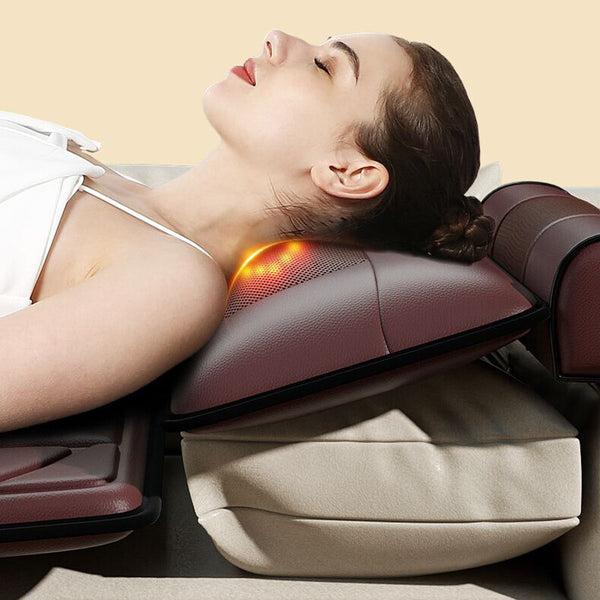 Massage Chair Pad Back Massager with Heat Massage Seat Cushion Vibration Motors