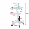 Medical Trolley Cart Height Adjustable with Laptop Tray Oral Scanner Holder AU
