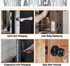 Mortise Mortice Lock Jig Door Lock Hole Opener Kit w/Tungsten Cutter 18/22/25mm
