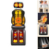 3D Massager Cushion Full Body Massage Mat Heating Vibration Kneading Shiatsu
