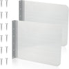 Kitchen Sink Splash Guard Kit for Kitchen Bathroom Waterproof Wall Mounted Guard