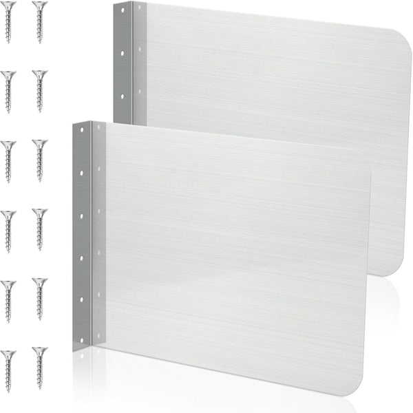 Kitchen Sink Splash Guard Kit for Kitchen Bathroom Waterproof Wall Mounted Guard