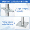 4 Pack Adjustable Leveling Jacks Feet 18/24" Baker-Style Scaffolding Equipment