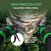 Nisorpa Adjustable Tree Climbing Spikes Set with Protectors and 150kg Capacity